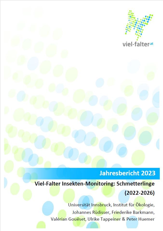 Deckblatt Viel-Falter Jahresbericht 2023