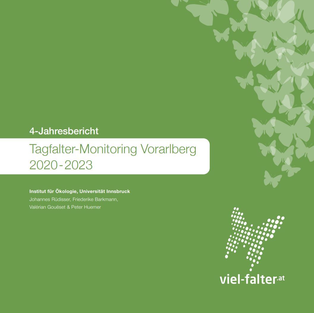 Vier Jahre Tagfalterzählungen in Vorarlberg