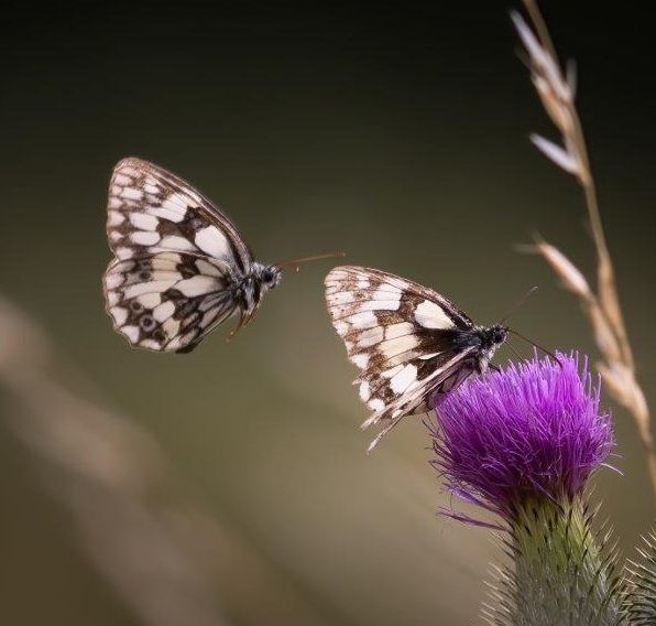 Schachbrettfalter (Melanargia galathea)